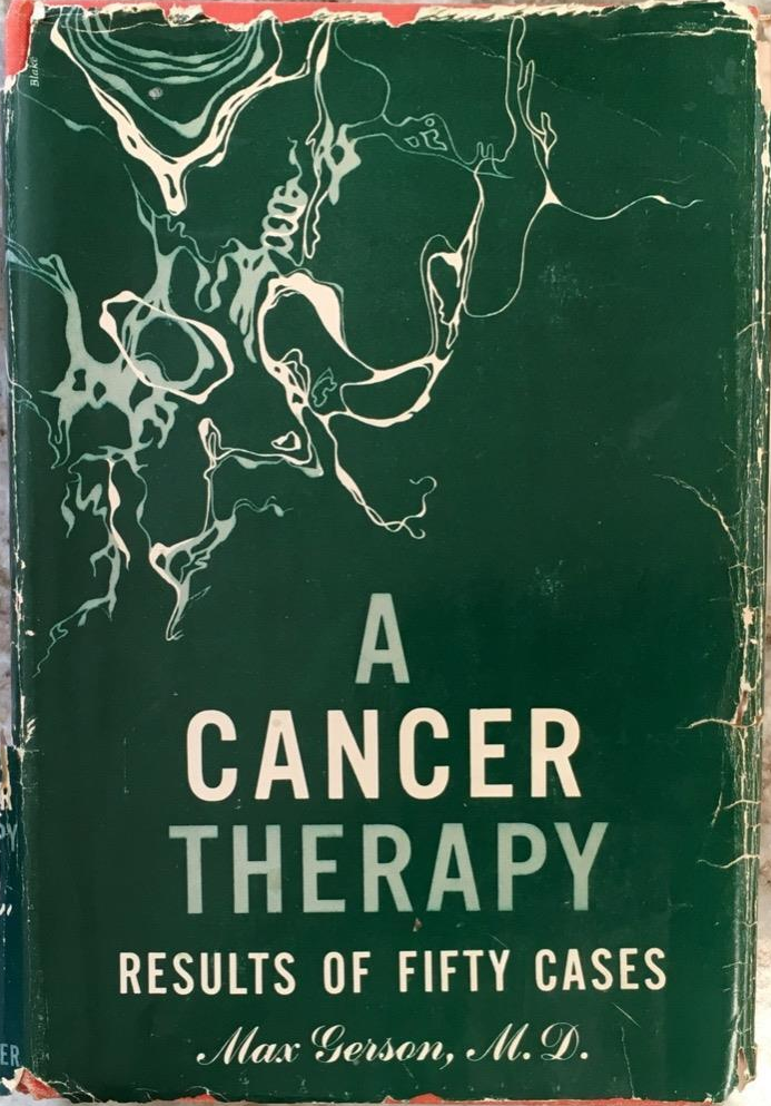 Doctor Max Gerson Resource Library Books