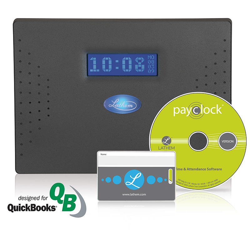 Lathem PC60 RFID badges time and attendance system at www.raleightime.com