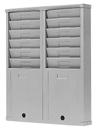 Model 176DBL6, 12 capacity time card rack at www.raleightime.com
